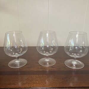 Set of 3 BRANDY Snifters Glasses